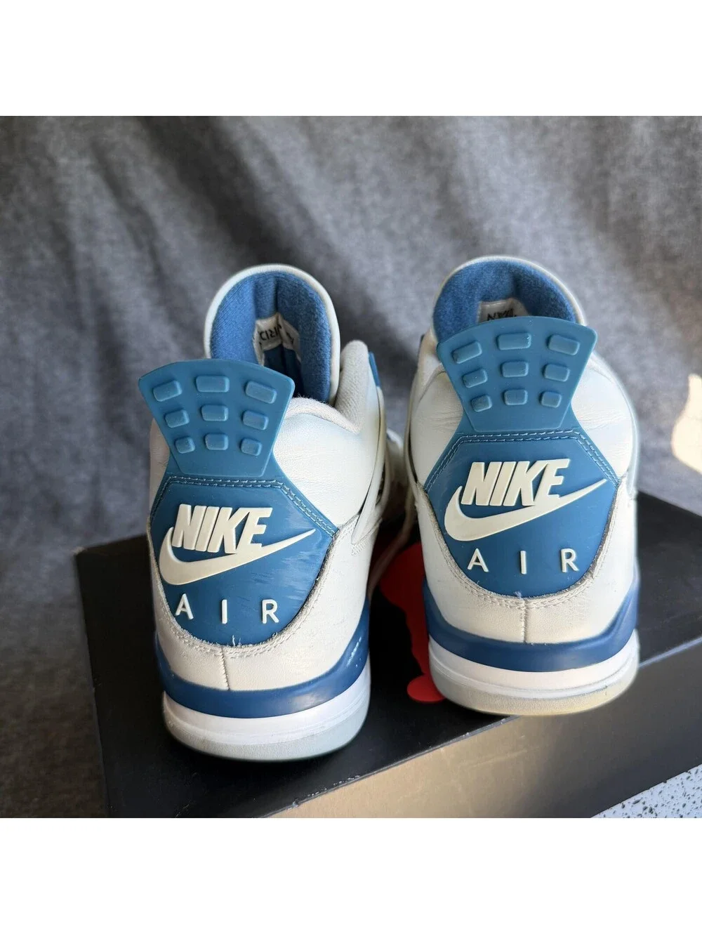 Jordan Air Jordan 4 Retro Shoes Mens Size 11 Military Blue Sneakers FV5029-141